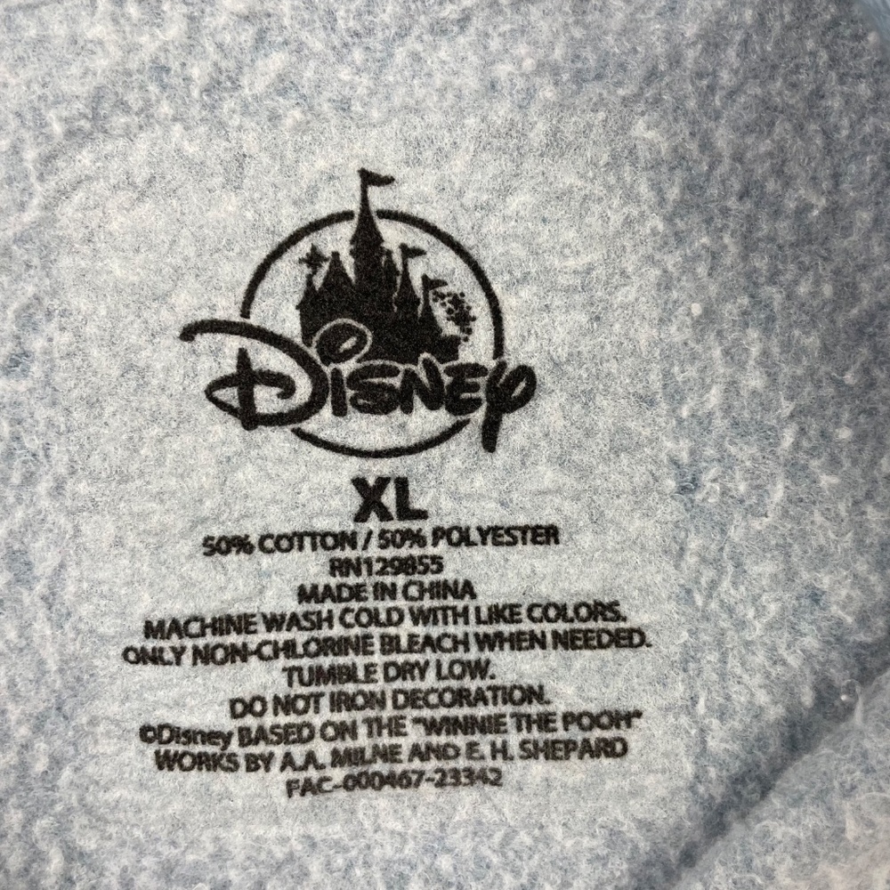 Disney Dusty Blue Zip-Up Hoodie with Winnie the Pooh - Picture 3 of 10